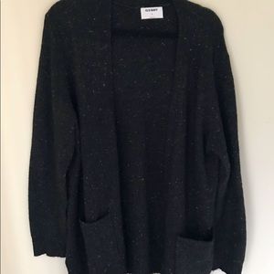 Black Long Cardigan